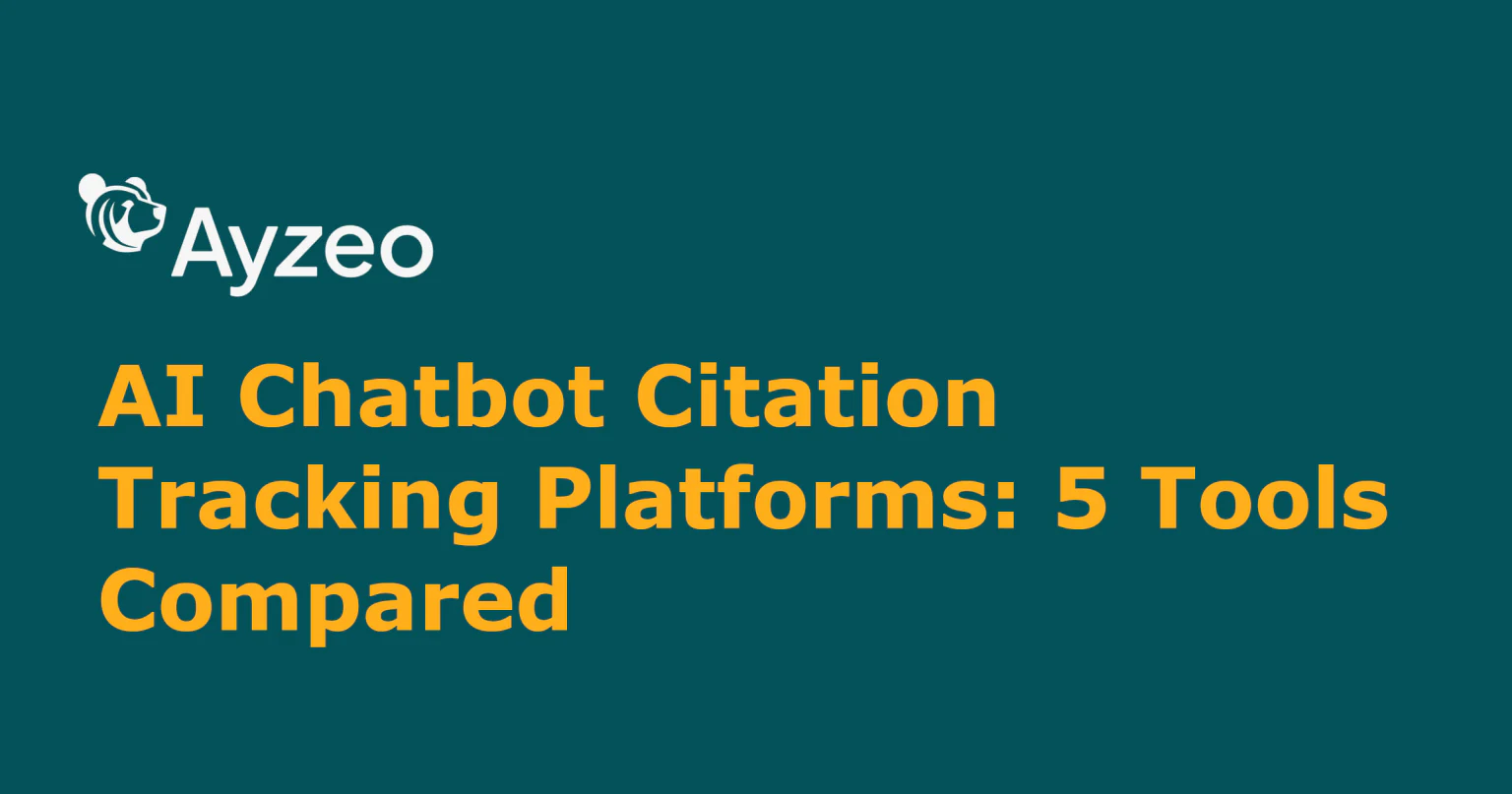AI Citation Tracking Platforms: 5 Tools Compared